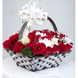 Exquisite Flower Basket